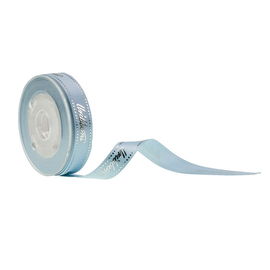 두 배 직면된 공단 리본, 내구재 13mm 파란 공단 리본을 포장하는 선물
