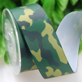 그로그레인 Polyster 리본, 승화 25cm 선물 패킹 위장 리본