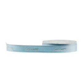 두 배 직면된 공단 리본, 내구재 13mm 파란 공단 리본을 포장하는 선물