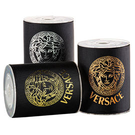 75mm 그로그레인 리본을 포장하는 포일 금 Versace 까만 향수