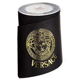 75mm 그로그레인 리본을 포장하는 포일 금 Versace 까만 향수