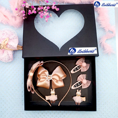 패션 샹파뉴 6 &quot; 아이들 머리는 클립이 생일 선물에 대해서 설정된 채로 휘어집니다
